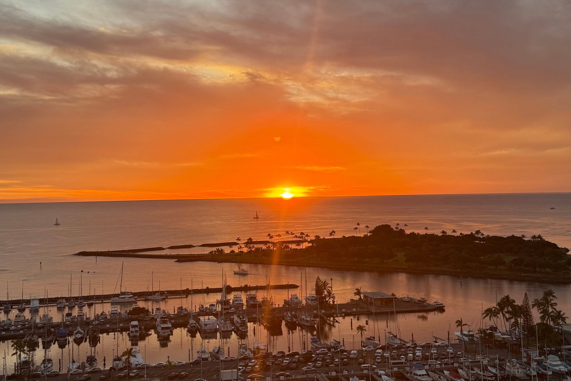 Sunset at Prince Waikiki