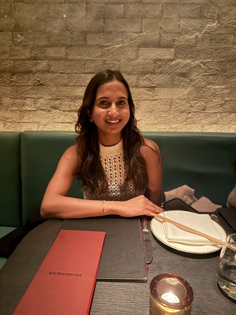 Dippan dining at Buddakan restaurant in New York City during a dinner visit