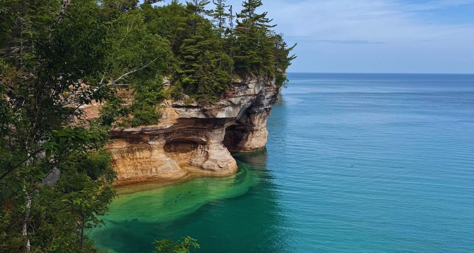 Pictured Rocks National Lakeshore Weekend Itinerary in Munising, Michigan